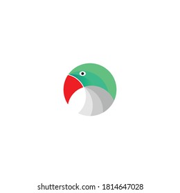Diseño de vector de resumen de pájaro, plantilla de diseño de logotipo.  