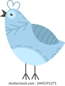 Bird Animal Cartoon Vector Illustration