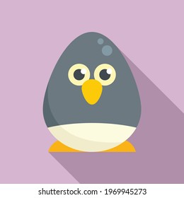 Bird bath toy icon. Flat illustration of Bird bath toy vector icon for web design