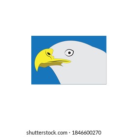 bird beak vector design ilustration icon logo templat
