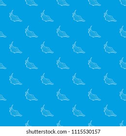 Bird big wing pattern vector seamless blue repeat for any use