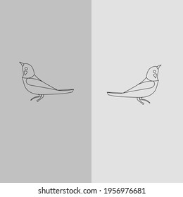 BIRD, Birds icon, sign design, vet and veterinary icons, Animal icons, Vector bird for your design. Easy editable layered vector illustration.