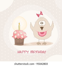 bird Birthday Cake