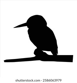 bird black silhouette vector eps