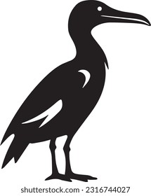 Blanco y negro de pájaro, conjunto de plantillas vectoriales para corte e impresión