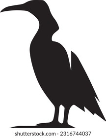 Bird Black And White, Vector Template Set for Cutting and Printing