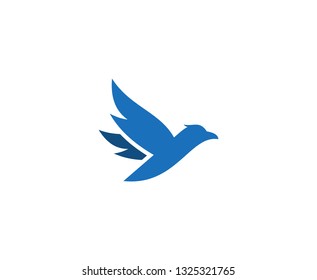 Bird blue logo 