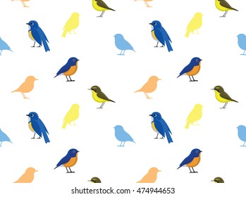 Bird Bluetail Wallpaper