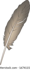 BIRD BROWN PILL ILLUSTRATOR DESIGN