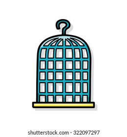 bird cage doodle