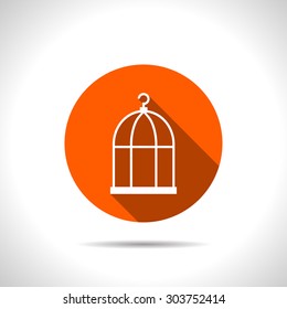 Bird cage icon