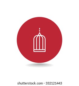 Bird cage icon