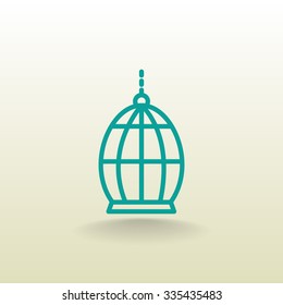 Bird cage icon