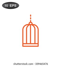 Bird cage icon