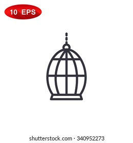 Bird cage icon