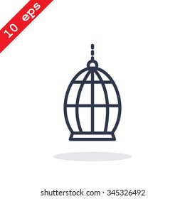 Bird cage icon