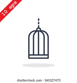 Bird cage icon