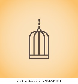 Bird cage icon