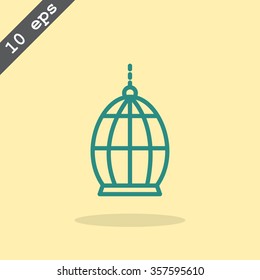 Bird cage icon