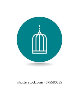 Bird cage icon
