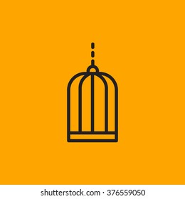 Bird cage icon