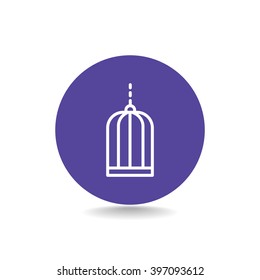 Bird cage icon