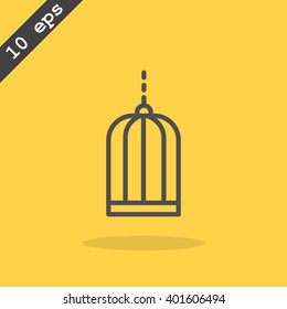 Bird cage icon