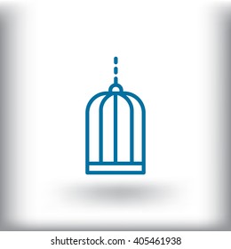 Bird cage icon
