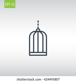 Bird cage icon