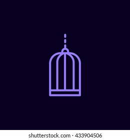 Bird cage icon