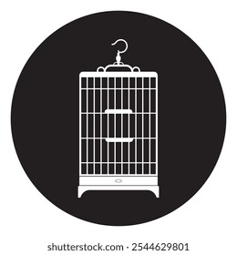 bird cage icon vector illustration design