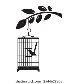 bird cage icon vector illustration design