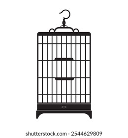 bird cage icon vector illustration design