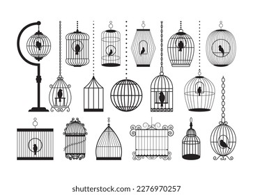 Bird Cage vector For Print, Bird Cage Clipart, Bird Cage vector Illustration