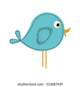 bird cartoon icon image 