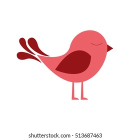 bird cartoon icon image 