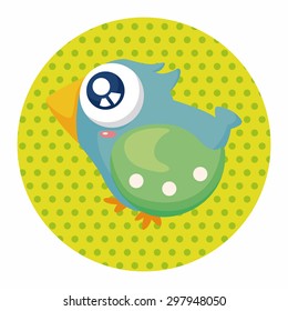 bird cartoon theme elements