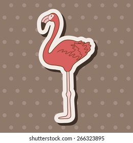 bird cartoon theme elements vector,eps