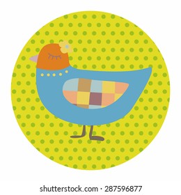 bird cartoon theme elements vector,eps