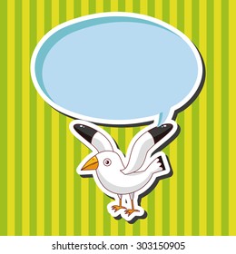 bird cartoon theme elements vector,eps