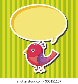 bird cartoon theme elements vector,eps