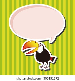 bird cartoon theme elements vector,eps