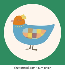 bird cartoon theme elements vector,eps