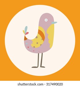 bird cartoon theme elements vector,eps