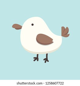 Bird cartoon vector.