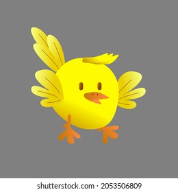 bird character design for children book