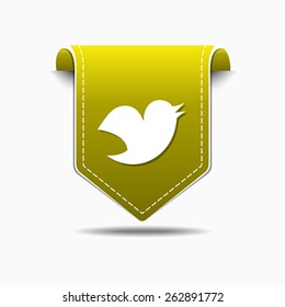 Bird Circular Vector Icon Set Button