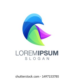 bird collection logo design vector 