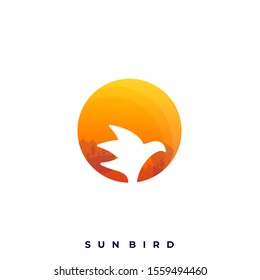 Bird Colorful Illustration Vector Template, Suitable for Creative Industry, Multimedia, entertainment, Educations, Shop, and any related business