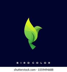 Bird Colorful Illustration Vector Template, Suitable for Creative Industry, Multimedia, entertainment, Educations, Shop, and any related business